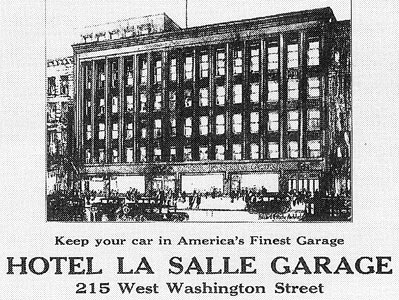 Az első többszintes parkolóház 1918